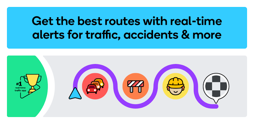 Background Waze Navigation & Live Traffic 